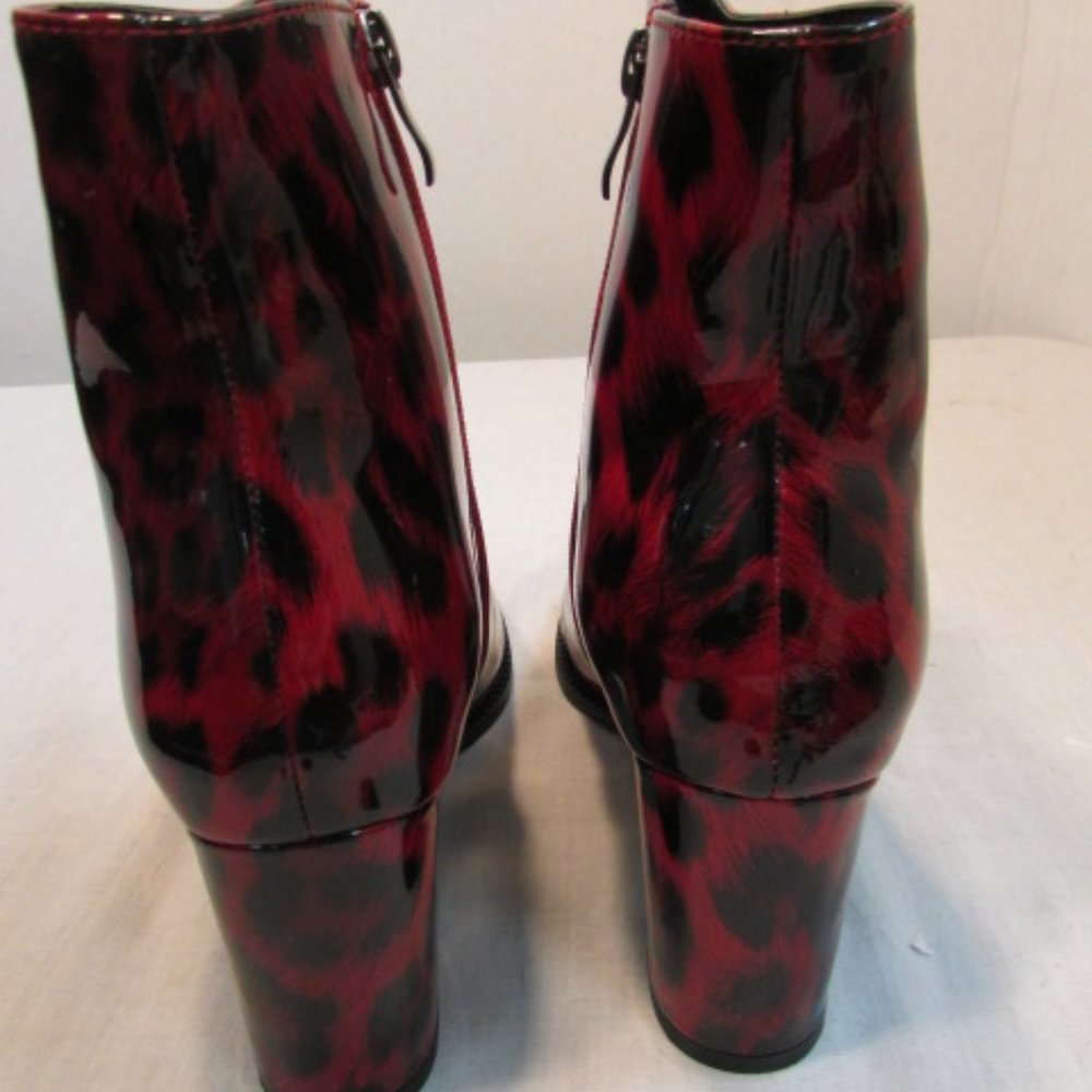 Ninety Union Milano Red Ankle Booties - Picture 8 of 12